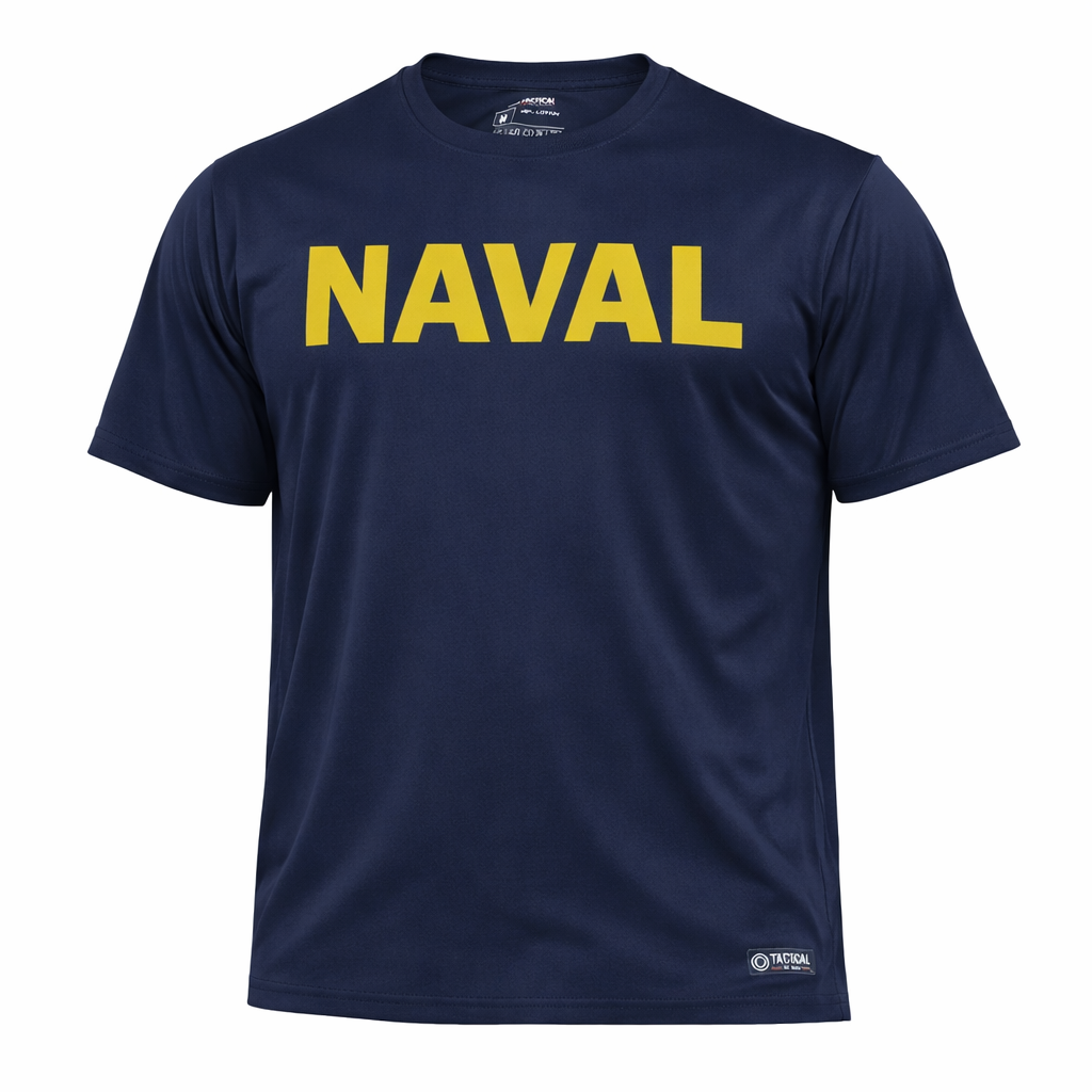 Playera Naval Color Azul Marino